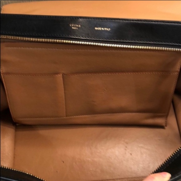 🛍TRADED!!🛍Céline RARE Python Mixed Media Trapeze - Picture 4 of 7